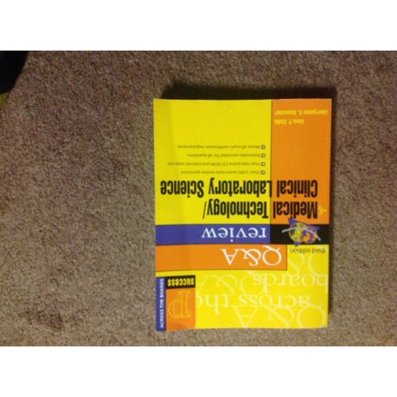Pre-Owned Prentice Hall Health's Q & A Review of Medical Technology/Clinical Laboratory Science (Success Across the Boards) (Paperback) 0838503403 9780838503409