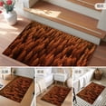thumbnail image 6 of 2x3 Door Mat Rug, Burnt Orange Forest Non-Skid Rubber Backing Large Rectangle Rugs - Living Room Bedroom Home Office, Pine Trees Modern Mysterious Art Indoor Floor Mat Carpets Washable Rug, 6 of 9