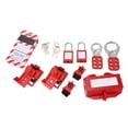 thumbnail image 1 of Kit de Bloqueo de Interruptor de CircuitO, Kit de Etiqueta de Bloqueo de Loto, 1 of 7