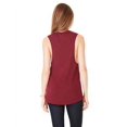thumbnail image 2 of Bella + Canvas Women's Flowy Scoop Muscle Tank - B8803, 2 of 2