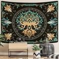 thumbnail image 4 of Gojian Boho Mandala Moth Tapestry,Hippie Floral Aesthetic Wall Tapestries, Psychedelic Aesthetic Decor, Tapestry for Bedrooms, Living Rooms, and Dorms, 4 of 6