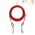 thumbnail image 3 of UPGRATOR Double Head Pet Chain Dog Accessory Durable Steel for Dog Owners 1Set, 3 of 8