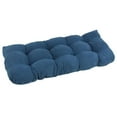thumbnail image 1 of 42-inch by 19-inch U-Shaped Micro Suede Polyester Tufted Settee/Bench Cushion, 1 of 2