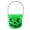 A007- Green, variant on Halloween Bucket 7X7X5 Inch Black Pumpkin Candy Bucket Trick Or Treat Bucket for Halloween Party Favors Candy Collection Kids Halloween Accessories 1 Pack