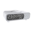 thumbnail image 3 of Estación de carga inalámbrica de 15 W, reloj despertador versátil con luz nocturna LED múltiple, ideal para teléfonos de adultos y dormitorios., 3 of 8
