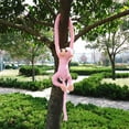 Mengzhiii 60cm Kawaii Long Arm Tail Monkey Stuffed Doll Plush Curtains