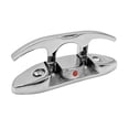thumbnail image 3 of Boat Folding Cleats, 316 Stainless Steel Flip-up Marine Dock Rope Cleats Stainless Steel With Bolts And Nuts ,Compact Safe Design, 3 of 5