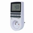 thumbnail image 3 of Electronic Digital Timer Switch 24 Hour Cyclic Eu Au Us Fr Br Plug Kitchen Timer Outlet Programmable Timing Socket 220v 120v, 3 of 3