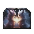 thumbnail image 2 of Picia Fox Couple Print 4 Slice Toaster Cover , Toaster Protector Dustproof Kitchen Appliance Cover, Kitchen Appliance Dustproof Protector, 2 of 7