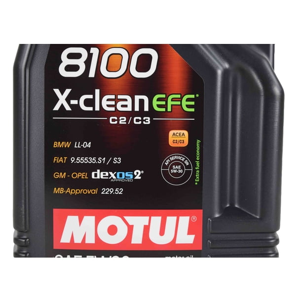 Free Shipping! Motul 8100 X-Clean EFE 5W30 5L - Walmart.com