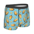 thumbnail image 2 of KLL Lemon Ice Cream Men's Cotton Boxer Briefs Underwear-Small, 2 of 8