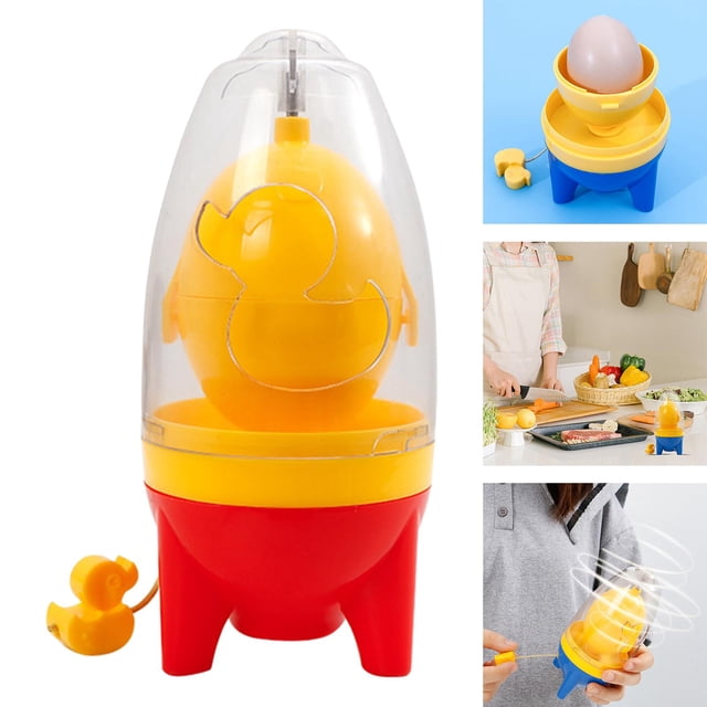 de de Huevo, Extractor de Huevos , Homogeneiza de Huevos con Cuerda de Tracción, de Huevos, Utensilios, Mezcla Gira Rojo perfecl Batidor de yema de huevo