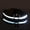 BLACK, variant on Dog Collar Nylon LED Night Safety Flashing Glow In The Dark Pet Dog Leash pet Dogs Luminous Fluorescent  dog accessories collar