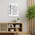 thumbnail image 4 of Leadership Quote Motivational Leadership Canvas Print Painting Office Home Wall Decor Painting Art,Dining Room Wall Decor Ideas, Art Deco Frameless 8x10inch, 4 of 5