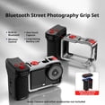 thumbnail image 2 of Kit de Prise de Rue en Alliage d'Aluminium pour Caméras Action 3/4 / 5 Pro / 6 Series, Support de Prise de Caméra en Cage Métallique avec Module Bluetooth Magnétique, Prise de Vue en un Clic, Expansion Multi-Port pour Polyvalence, 2 of 7