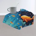 thumbnail image 6 of KLL Whimsical Underwater Fantasy Ultra Absorbent & Soft Hand Towels for Bath, Hand, Face, Gym and Spa-27.5x16in, 6 of 8