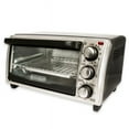 BLACK+DECKER TO1356SG 4Slice Toaster Oven, Even Toast Technology, Fits