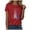 Red, variant on 4th of July Shirts for Women USA Flag Patriot T-Shirts American Flag Tee Tops(Red,S)