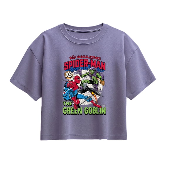 Spider-Man - Goblin Short Sleeve Boxy Graphic T-Shirt