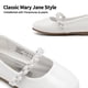 thumbnail image 4 of Zapatos para Niña DREAM PAIRS Serena 100 Flats Blancos Perla, 4 of 7