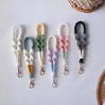thumbnail image 4 of 6 Piezas Correa de Muñeca para Teléfono de Macramé Bohemio, Cordón para Teléfono Celular con Lengüeta de Sujeción, Dije para Pulsera con , Cadena para Teléfono Antipérdida, 4 of 5
