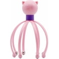 thumbnail image 1 of Scalp Massager with 8 Fingers and Metal Ball, Plastic Hair Care Tool for Relaxation and Comfort, 1 of 5