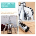 thumbnail image 3 of MasteelfCA Wing Corkscrew Bottle Opener: Waiters Corkscrew Cork Beer Cap Bottles Opener Remover for Kitchen Restaurant Bars, 3 of 9