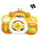thumbnail image 2 of Juguete del volante Mi primera conducción Juego de simulación Juguete de conducción Girar y aprender Conductor para tirar Presionar Niños Niñas Niños base naranja, 2 of 10