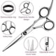 thumbnail image 4 of (Y)Hair Cutting Scissors Professional Home Haircutting Barber Salon Thinning Shears Kit with Comb, 4 of 5