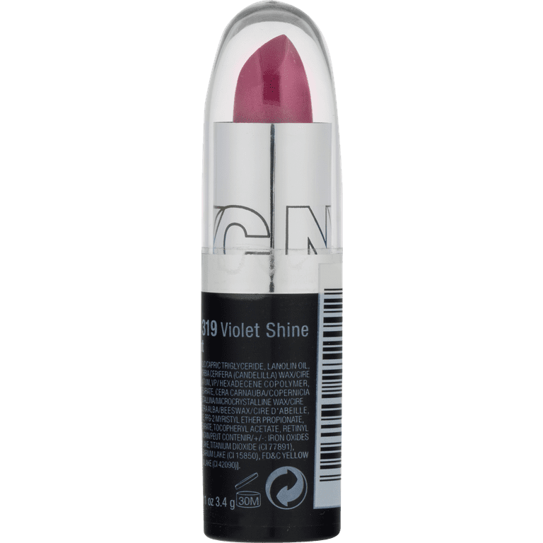 n.y.c. ultra moist lip wear NYC New York Color Ultra Moist Lipwear Lipstick, 319B Violet Shine, 0.13 oz
