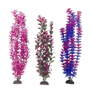 Penn-Plax Aqua-Plants 3-Piece Bundle, 16 Inch Height