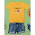 thumbnail image 3 of Buon Ferragosto Fresh Watermelon T-Shirt Juniors -Image by Shutterstock,  x-Small, 3 of 4