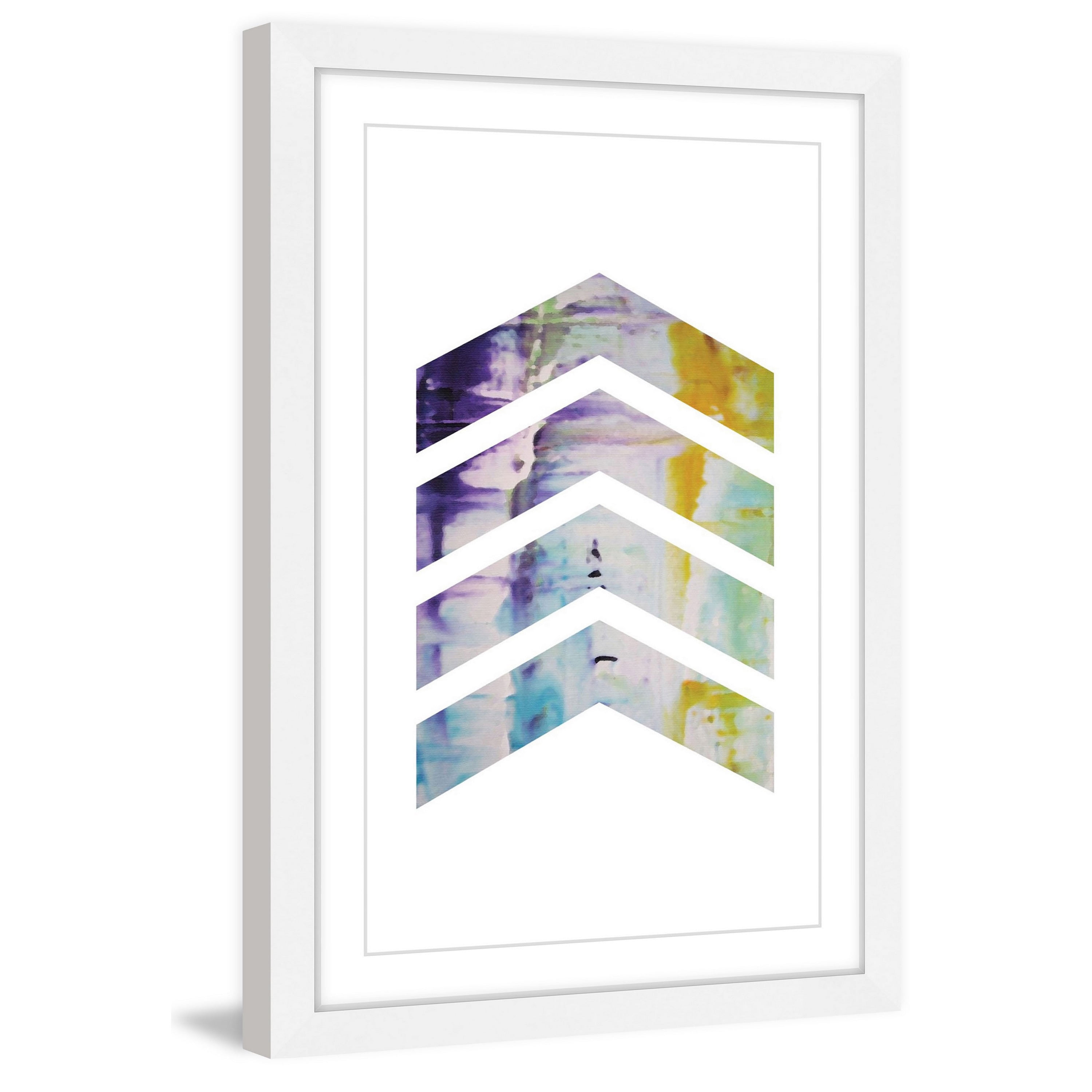 Marmont Hill "Arrow Up" by Diana Alcala Framed Painting Print