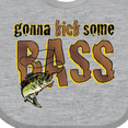 thumbnail image 4 of Inktastic Kick Bass Boys or Girls Baby Bib, 4 of 4