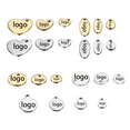 thumbnail image 2 of 50-200pcs Customized Custom Laser Engrave Name LOGO Stainless Steel Personalized Necklace Extend Chain Tail Tag Jewelry Charm, 2 of 5