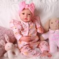 thumbnail image 3 of Reborn Baby Doll BABESIDE, vinilo suave de 20 pulgadas con accesorios, 3 of 9