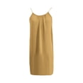 thumbnail image 6 of Zpzdpjkx Summer Dresses for Women Flowy Backless Pleated Spaghetti Strap Low Back Beach A Line Cami Dress, 6 of 7