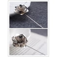 thumbnail image 2 of 3 Pcs Men's Lapel Pin Metal Flower Pin, 2 of 4