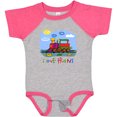 thumbnail image 3 of Inktastic I Love Trains Boys or Girls Baby Bodysuit, 3 of 5