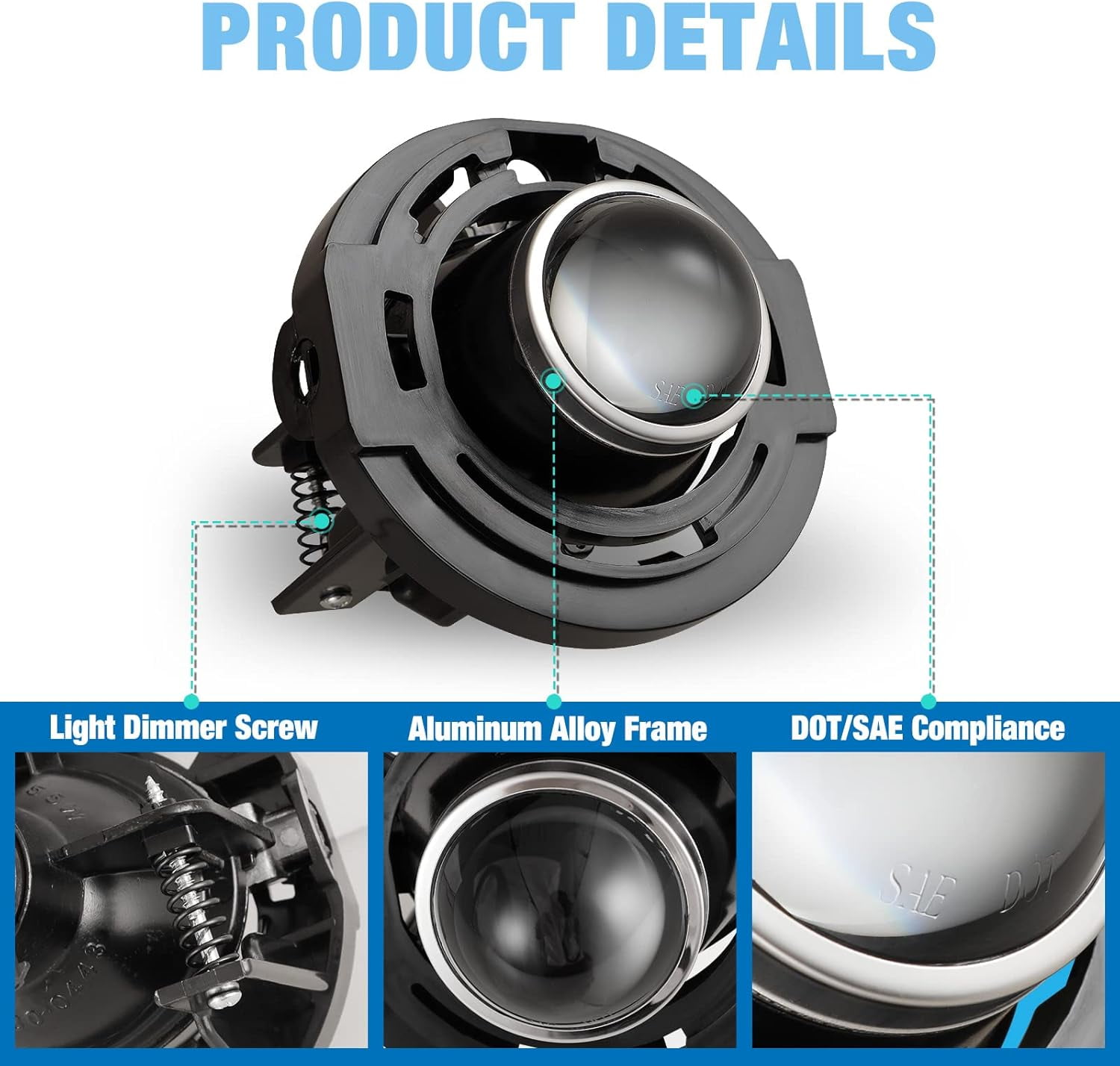 2Pcs Fog Lights Assembly for Chrysler 200 2011-2017,Dodge Avenger 2011-2014,Dodge Challenger/Durango 2014-2020,Jeep Grand Cherokee 2014-2021,Fog Lamps Clear Lens With Bulbs-H11 12V 55W