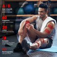 thumbnail image 2 of Estimulador muscular TENS 3 en 1 BESTEK, masajeador TENS recargable de doble canal con 60 programas para aliviar el dolor, 20 intensidades, 20 electrodos TENS y bolsa de almacenamiento antipolvo., 2 of 5