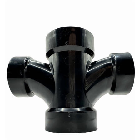 ABS DOUBLE SANITARY TEE