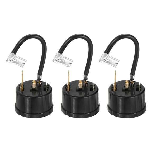 3 Pcs 1/2HP(375w) 2 Pin Refrigerator Thermal Overload Protector for Cooler