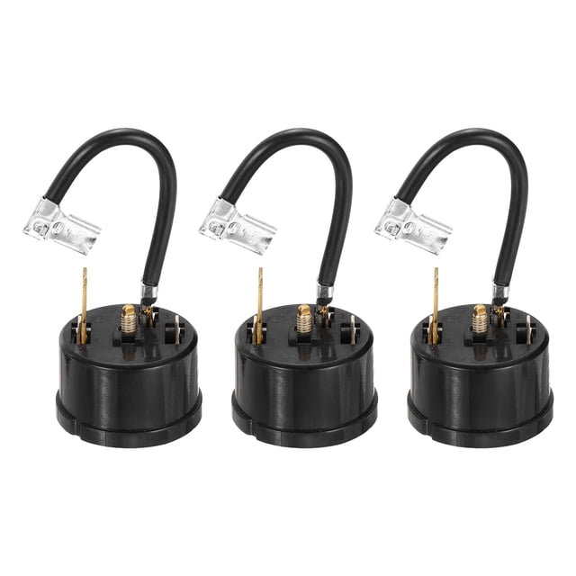 3 Pcs 1/2HP(375w) 2 Pin Protector Térmico de Sobrecarga para Refrigerador para Enfriador