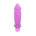 thumbnail image 2 of Patineta semiprofesional Display minicruiser tipo Penny rosa trucks blancos ruedas verdes transparentes, 2 of 4