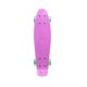 thumbnail image 2 of Patineta semiprofesional Display minicruiser tipo Penny rosa trucks blancos ruedas verdes transparentes, 2 of 4