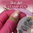 thumbnail image 5 of 15Pcs Nail Art Stamp Pen Set,Flower Nail Stamp Pen,Nail Art Stamper Kit,Nail Art Tool with Different Patterns, 5 of 6