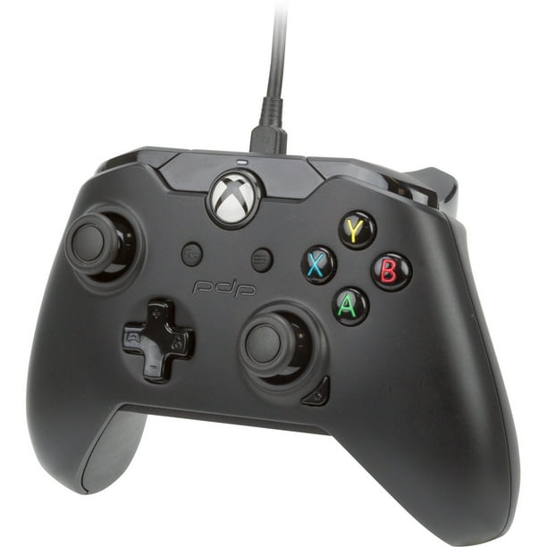 PDP Wired Controller for Xbox One and PC, Black