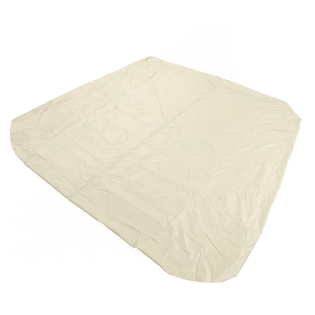 NettyPro Hot Tub Cover Protector - 96 X 96 Inch, Waterproof, Silver Coated Polyester Taffeta, Multifunctional, Foldable, Tear Resistant - Suitable for Rain, Snow, Dust, Sunproof,
