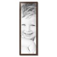 thumbnail image 2 of ArtToFrames 11" x 35" Brown Rustic Picture Frame, 11x35 inch Brown Wood Poster Frame (WOM-4844), 2 of 8